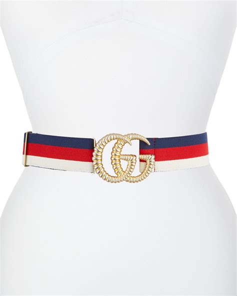 blue gucci bely|gg symbol belt.